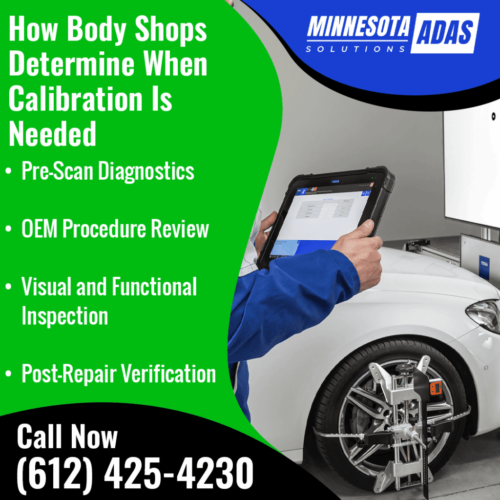 How Body Shops Determine when Calibration is Needed