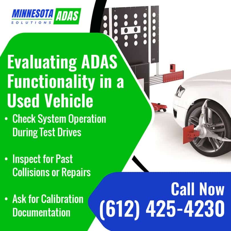 Evaluating ADAS Functionality in a Used Vehicle