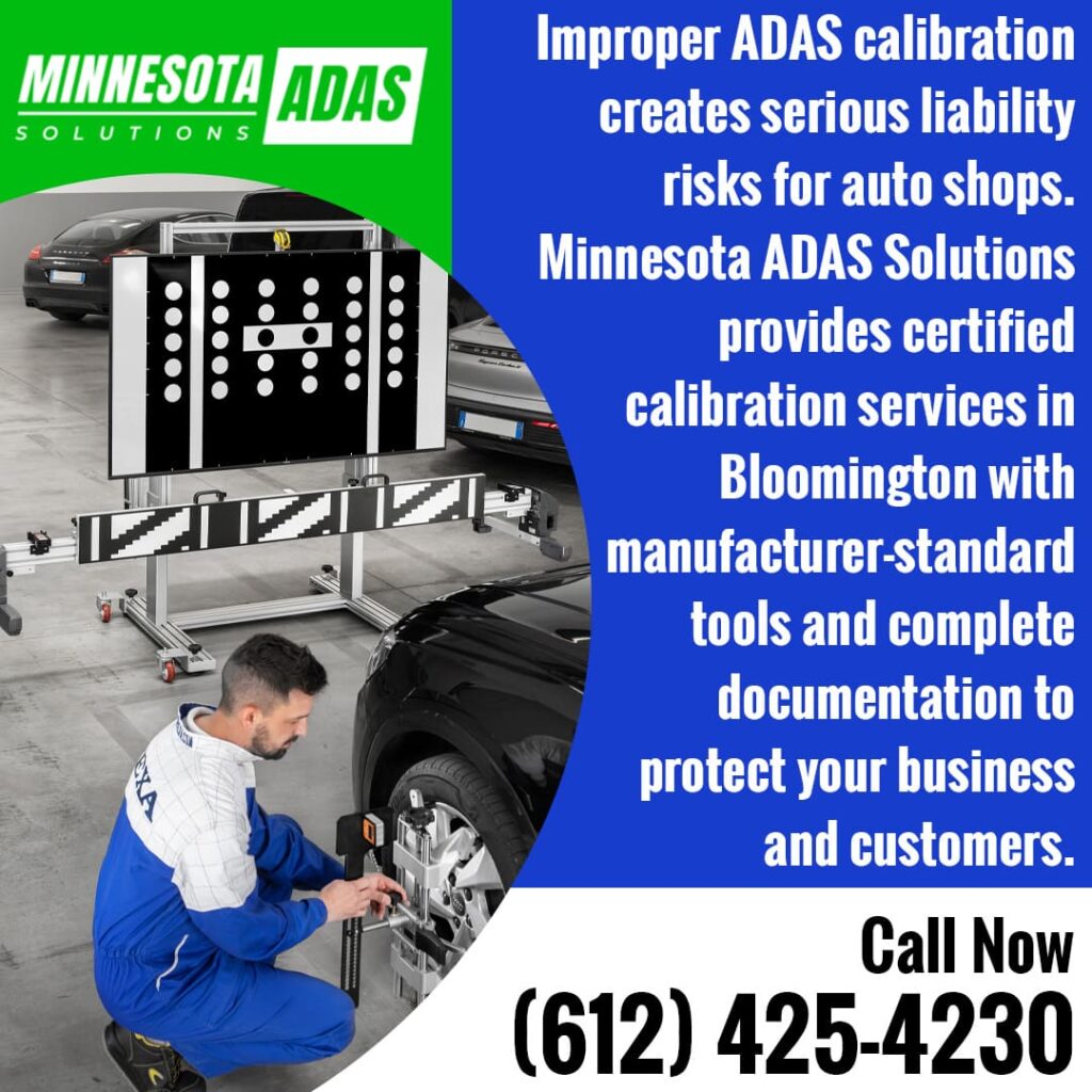 Minnesota ADAS Solutions Certified Calibration Services in Bloomington
