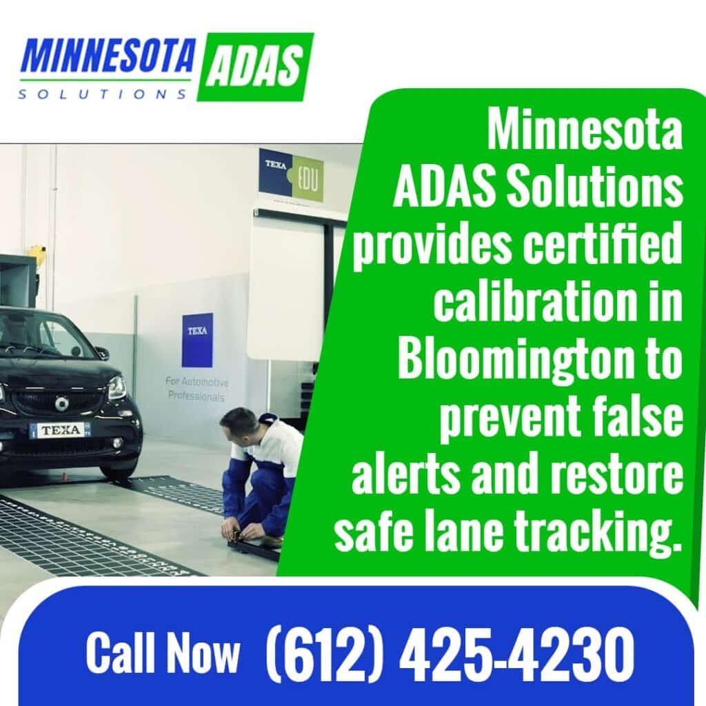 Certified ADAS calibration in Bloomington