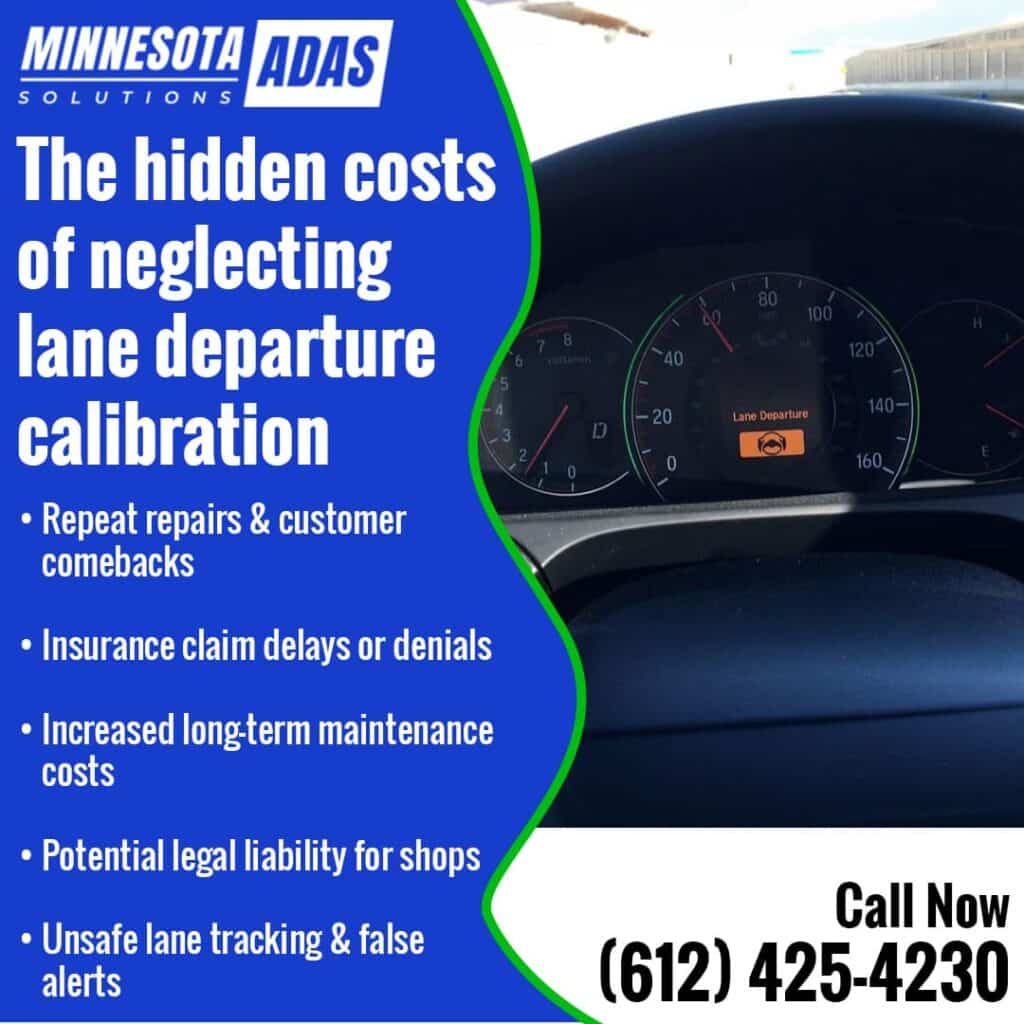 Hidden costs of neglecting lane departure calibration