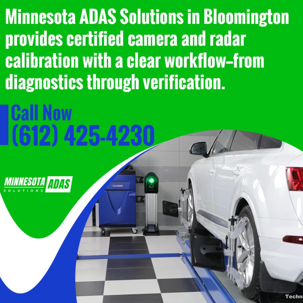 certified camera and radar calibration